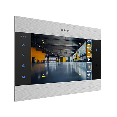 картинка Slinex SL-10MHD цвет серебро + черный.10" Домофон с программной детекцией движения и функцией памяти от компании Intant